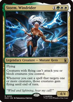 Storm, Windrider (230) [Marvel Super Heroes] foil - Deck Out Gaming