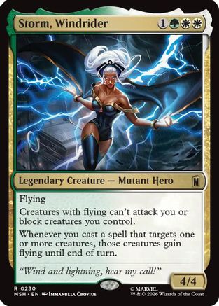 Storm, Windrider (230) [Marvel Super Heroes] - Deck Out Gaming