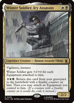 Winter Soldier, Icy Assassin (239) [Marvel Super Heroes] - Deck Out Gaming