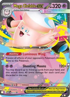 Mega Clefable ex - 072 (72) [ME: Mega Evolution Promo] Holofoil-1