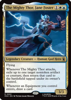 The Mighty Thor, Jane Foster (222) [Marvel Super Heroes] - Deck Out Gaming