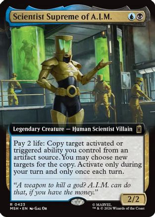 Scientist Supreme of A.I.M. (Extended Art) (423) [Marvel Super Heroes] - Deck Out Gaming