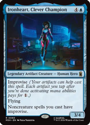 Ironheart, Clever Champion (60) [Marvel Super Heroes] foil - Deck Out Gaming