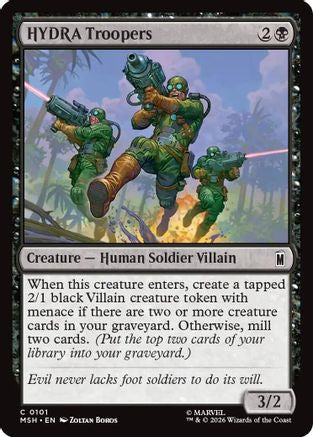 HYDRA Troopers (101) [Marvel Super Heroes] foil - Deck Out Gaming