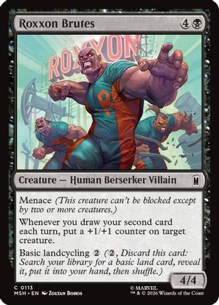 Roxxon Brutes (113) [Marvel Super Heroes] - Deck Out Gaming