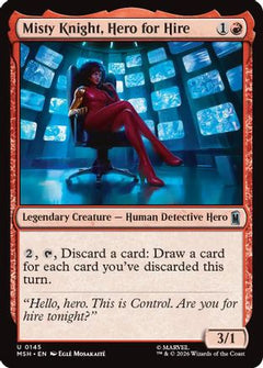 Misty Knight, Hero for Hire (145) [Marvel Super Heroes] - Deck Out Gaming
