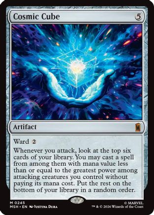Cosmic Cube (245) [Marvel Super Heroes] foil - Deck Out Gaming