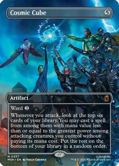 Cosmic Cube (Borderless) (0337) (337) [Marvel Super Heroes] - Deck Out Gaming