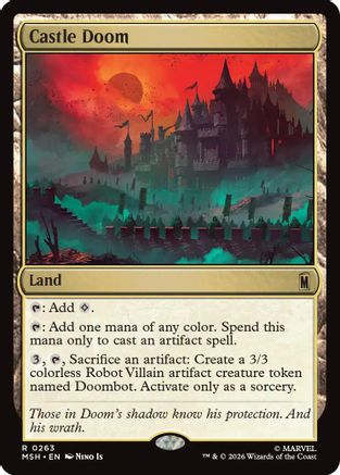 Castle Doom (263) [Marvel Super Heroes] - Deck Out Gaming