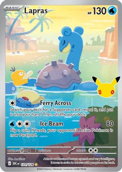 Lapras - 131/128 (131) [ME: 30th Celebration] Holofoil-1