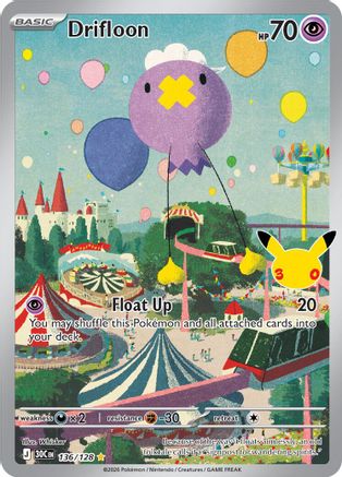 Drifloon - 136/128 (136) [ME: 30th Celebration] Holofoil-1
