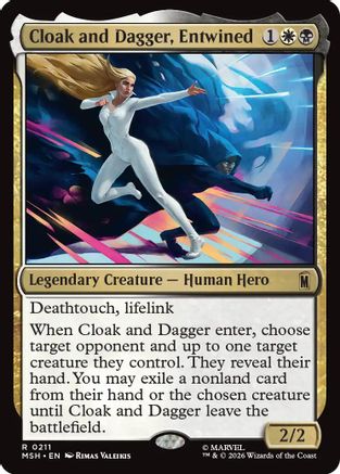 Cloak and Dagger, Entwined (211) [Marvel Super Heroes] - Deck Out Gaming