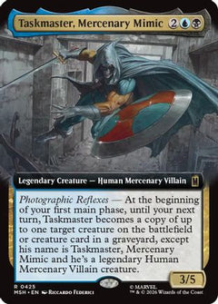 Taskmaster, Mercenary Mimic (Extended Art) (425) [Marvel Super Heroes] foil - Deck Out Gaming