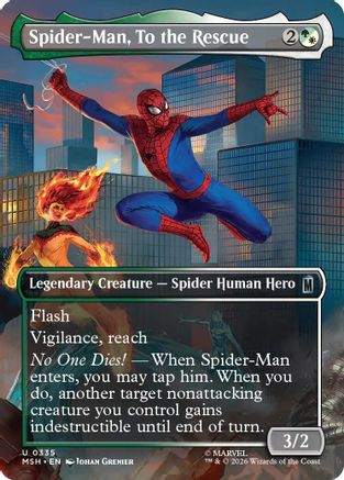 Spider-Man, To the Rescue (228) [Marvel Super Heroes] - Deck Out Gaming