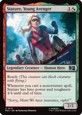 Stature, Young Avenger (571) [Marvel Super Heroes] - Deck Out Gaming