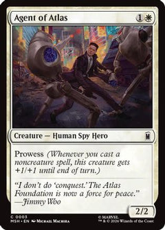 Agent of Atlas (3) [Marvel Super Heroes] foil - Deck Out Gaming