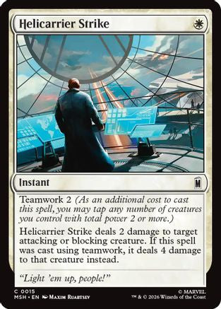 Helicarrier Strike (15) [Marvel Super Heroes] - Deck Out Gaming