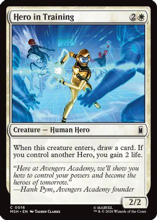 Hero in Training (16) [Marvel Super Heroes] - Deck Out Gaming