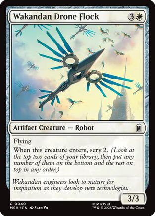 Wakandan Drone Flock (40) [Marvel Super Heroes] - Deck Out Gaming