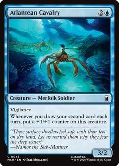 Atlantean Cavalry (45) [Marvel Super Heroes] foil - Deck Out Gaming
