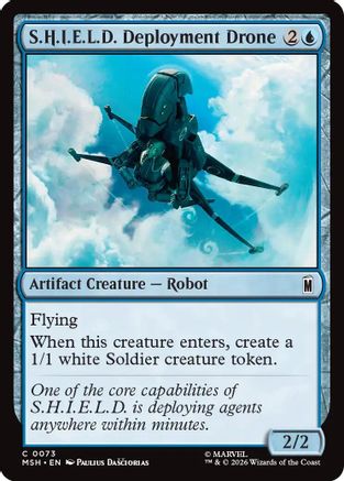 S.H.I.E.L.D. Deployment Drone (73) [Marvel Super Heroes] foil-1