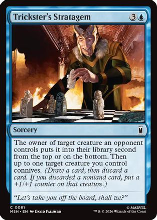 Trickster's Stratagem (81) [Marvel Super Heroes] - Deck Out Gaming