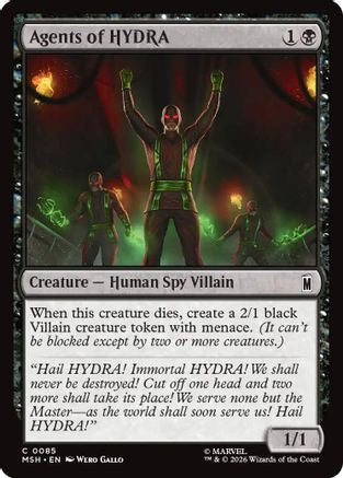Agents of HYDRA (85) [Marvel Super Heroes] foil - Deck Out Gaming