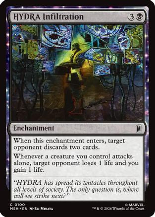 HYDRA Infiltration (100) [Marvel Super Heroes] foil - Deck Out Gaming