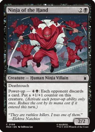 Ninja of the Hand (108) [Marvel Super Heroes] - Deck Out Gaming