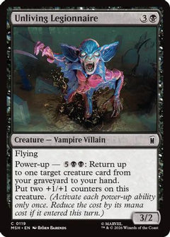 Unliving Legionnaire (119) [Marvel Super Heroes] foil - Deck Out Gaming