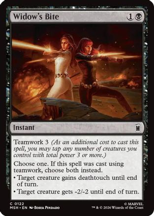 Widow's Bite (122) [Marvel Super Heroes] - Deck Out Gaming