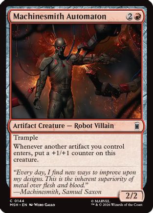 Machinesmith Automaton (144) [Marvel Super Heroes] - Deck Out Gaming
