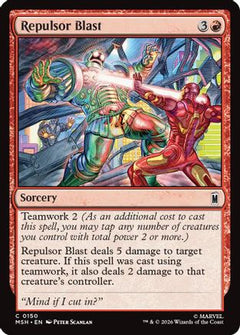 Repulsor Blast (150) [Marvel Super Heroes] foil - Deck Out Gaming
