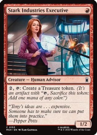 Stark Industries Executive (153) [Marvel Super Heroes] - Deck Out Gaming