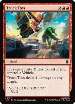 Truck Toss (157) [Marvel Super Heroes] - Deck Out Gaming