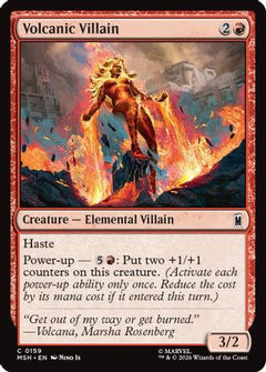 Volcanic Villain (159) [Marvel Super Heroes] - Deck Out Gaming
