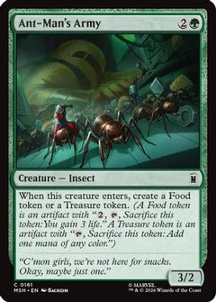 Ant-Man's Army (161) [Marvel Super Heroes] foil - Deck Out Gaming