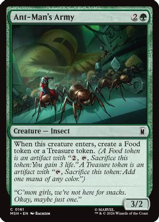 Ant-Man's Army (161) [Marvel Super Heroes] foil - Deck Out Gaming