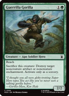 Guerrilla Gorilla (169) [Marvel Super Heroes] foil - Deck Out Gaming