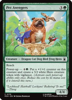 Pet Avengers (178) [Marvel Super Heroes] foil - Deck Out Gaming