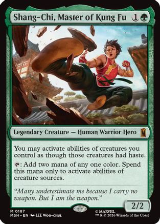 Shang-Chi, Master of Kung Fu (187) [Marvel Super Heroes] - Deck Out Gaming