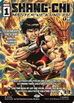 Shang-Chi, Master of Kung Fu (Showcase) (0396) (396) [Marvel Super Heroes] foil - Deck Out Gaming
