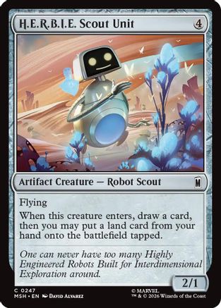H.E.R.B.I.E. Scout Unit (247) [Marvel Super Heroes] - Deck Out Gaming