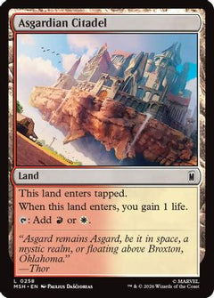 Asgardian Citadel (258) [Marvel Super Heroes] - Deck Out Gaming