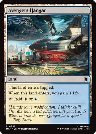 Avengers Hangar (259) [Marvel Super Heroes] - Deck Out Gaming