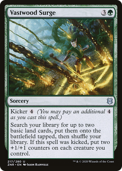 Vastwood Surge (217) [Zendikar Rising] - Deck Out Gaming