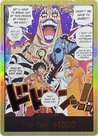 DON!! Card (Alternate Art) (Gold) [The Time of Battle] Foil-1