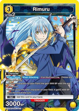 Rimuru (013) (UE20BT/TSK-1-013) [UE20BT: That Time I Got Reincarnated as a Slime] Foil-1