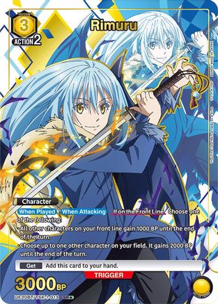 Rimuru (013) (SR*) (UE20BT/TSK-1-013) [UE20BT: That Time I Got Reincarnated as a Slime] Foil