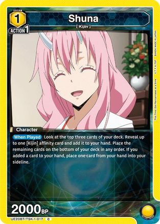 Shuna (017) (UE20BT/TSK-1-017) [UE20BT: That Time I Got Reincarnated as a Slime] - Deck Out Gaming